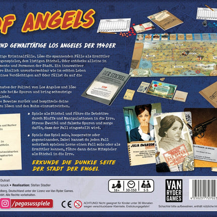 SEO. City of Angels - Pegasus Kennerspiel - Linkreich