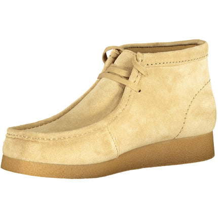 Clarks Herren Sneaker – Beige Sportschuhe mit Wildleder für Herbst/Winter