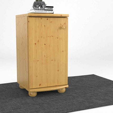 SEO. Claudia Kommode Sideboard | Anrichte | 1-Türig | 100% Bio Kiefer Massivholz - Natur Linkreich