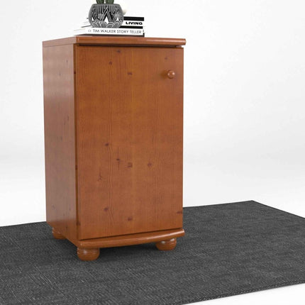 SEO. Claudia Kommode Sideboard | Anrichte | 1-Türig | 100% Bio Kiefer Massivholz - Kirsch Linkreich