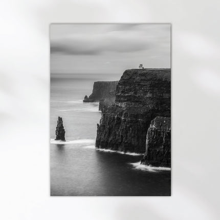 Cliffs of Moher Black & White Wall Art Print – Ireland Photography