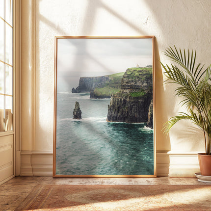 Cliffs of Moher Wall Art Set of 3 – Irish Coastal Triptych Photography