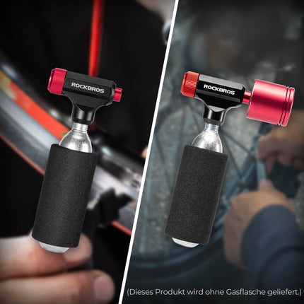 CO2 Fahrradpumpe Minipumpe für Presta & Schrader Ventile (Fahrrad Luftpumpen) kaufen bei Linkreich – Jetzt entdecken!
