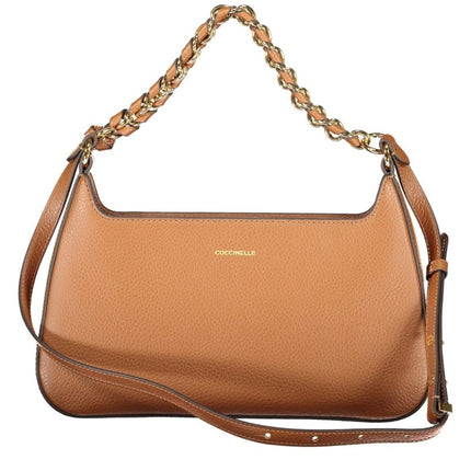 SEO. COCCINELLE Damentasche Braun – Italienische Ledertasche für Herbst/Winter | soulluna.de - Braun Linkreich