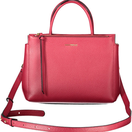 COCCINELLE Damentasche Rot – Elegante Handtasche aus Leder mit Schultergurt