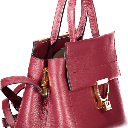 COCCINELLE Damentasche Rot – Elegante Handtasche aus Leder mit Schultergurt