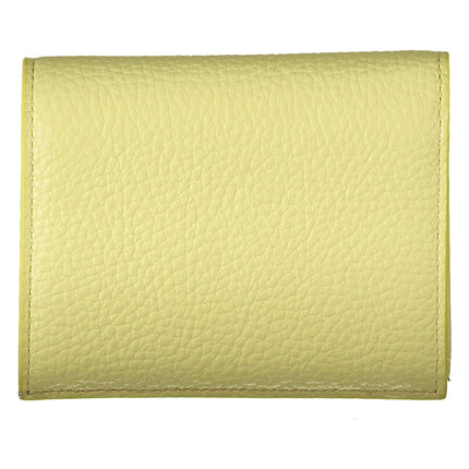 COCCINELLE Damen-Brieftasche Gelb – Geldbörse aus Pelle mit Reißverschluss | soulluna.de