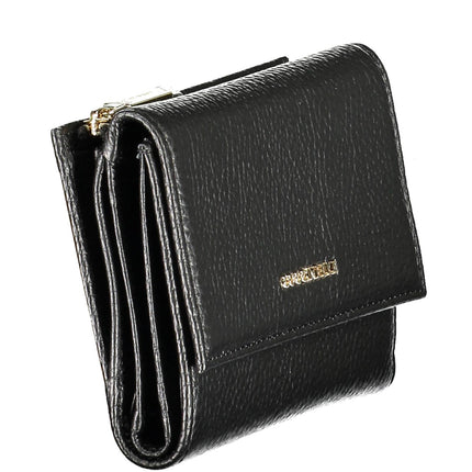 COCCINELLE Damen Geldbörse Schwarz – Elegante Brieftasche aus 100% Leder