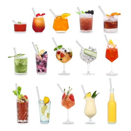 Cocktailbuch Cocktails für Glasstrohhalme - Klassische Cocktail Rezepte designed für Drinks mit Glastrinkhalm (Zubehör) kaufen bei Linkreich – Jetzt entdecken!