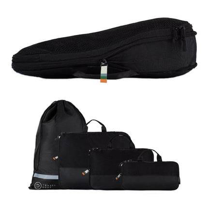 SEO. Compression Packing Cubes | 4pcs Set - Black Linkreich