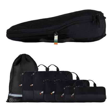 SEO. Compression Packing Cubes | 7pcs Set - Black Linkreich