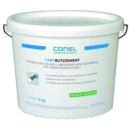 CONEL CARE BlitzZement 6 kg – Abbindezeit ca. 3 Minuten (Zement & Mörtel) kaufen bei Linkreich – Jetzt entdecken!