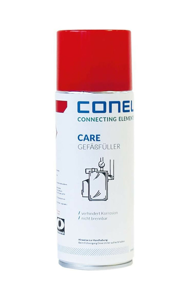 CONEL CARE Gefäßfüller 400ml – Korrosionsschutz - Füllgas für Membran - Ausdehnungsgefäße (Wartungszubehör) kaufen bei Linkreich – Jetzt entdecken!