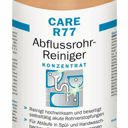 CONEL CARE R77 Abflussrohr - Reiniger – Hochwirksames Rohrreiniger - Konzentrat (Rohr - und Abflussreiniger) kaufen bei Linkreich – Jetzt entdecken!