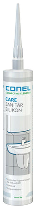 CONEL CARE Sanitär - Silikon Weiß – Elastischer Fugendichtstoff für Bad & WC (Dicht - und Fugentechnik) kaufen bei Linkreich – Jetzt entdecken!
