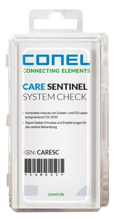 CONEL CARE SENTINEL System Check – Analyse - Set für Heizungs - und Füllwasser nach VDI 2035 (Prüf - und Analysezubehör) kaufen bei Linkreich – Jetzt entdecken!