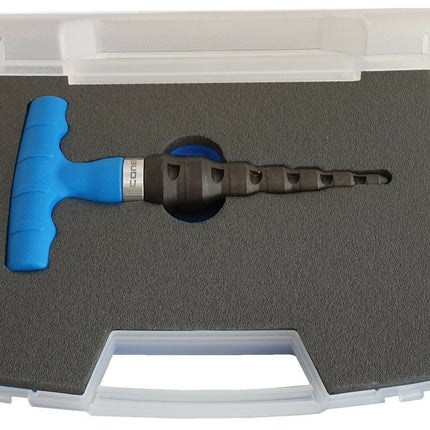 CONEL Kombi - Ratschen Kalibrierer und Entgrater – Rohrkalibrierer für Mehrschichtverbundrohr (14x2 mm bis 32x3 mm) (Kalibrier - und Entgratungswerkzeug für Heizungs - und Sanitärinstallationen) kaufen bei Linkreich – Jetzt entdecken!