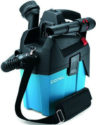 CONEL TOOLS Akku - Kompakt - Sauger AKS 18 V – handlicher Akkusauger mit Hochleistungsturbine, Flachfaltenfilter & Eco - Mode, 6 L Behälter, 12000 Pa Unterdruck (Akkusauger) kaufen bei Linkreich – Jetzt entdecken!