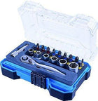 CONEL TOOLS Bit-Box 26-teilig – Bits, Nüsse, Adapter & Ratsche 1/4
