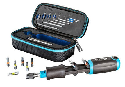 CONEL TOOLS Bit - Ratschenschrauber 24 - teilig – Ratschen - Schraubendreher mit Magazin und Verlängerung (Handwerkzeug) kaufen bei Linkreich – Jetzt entdecken!