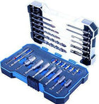 CONEL TOOLS Sanitär-Bit-Box 27-teilig – Bits, Klingen, Bohrer & Stockschraubeneindreher