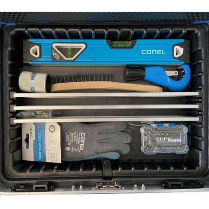 CONEL Werkzeugkoffer ABS 24 - tlg. – Profi - Set für Sanitär - , Heizungs - und Klimatechnik (Werkzeugkoffer) kaufen bei Linkreich – Jetzt entdecken!