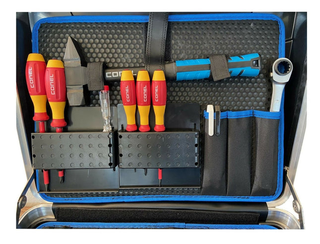 CONEL Werkzeugkoffer ABS 24 - tlg. – Profi - Set für Sanitär - , Heizungs - und Klimatechnik (Werkzeugkoffer) kaufen bei Linkreich – Jetzt entdecken!