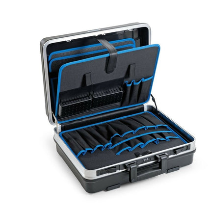 CONEL Werkzeugkoffer ABS 460x355x170mm – mit herausnehmbarer Werkzeugtafel & Dokumentenfach (Werkzeugkoffer) kaufen bei Linkreich – Jetzt entdecken!