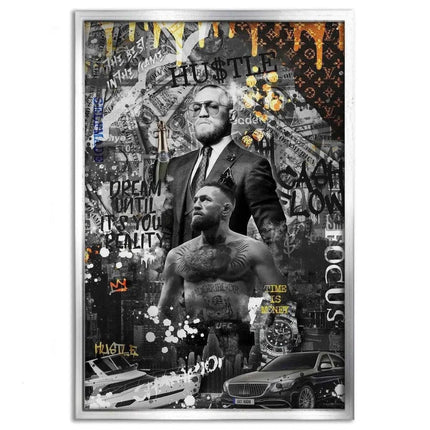 Conor Cash Flow - Leinwandbild Motivation (Canvas) kaufen bei Linkreich – Jetzt entdecken!