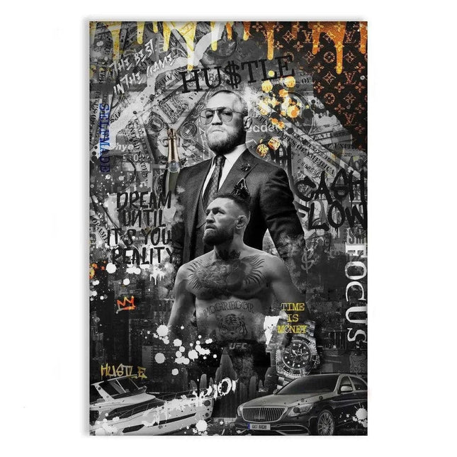 Conor Cash Flow - Leinwandbild Motivation (Canvas) kaufen bei Linkreich – Jetzt entdecken!