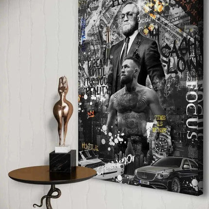 Conor Cash Flow - Leinwandbild Motivation (Canvas) kaufen bei Linkreich – Jetzt entdecken!