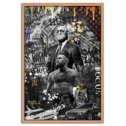 Conor Cash Flow - Leinwandbild Motivation (Canvas) kaufen bei Linkreich – Jetzt entdecken!