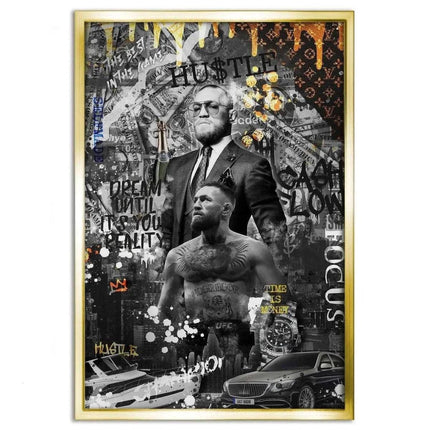 Conor Cash Flow - Leinwandbild Motivation (Canvas) kaufen bei Linkreich – Jetzt entdecken!