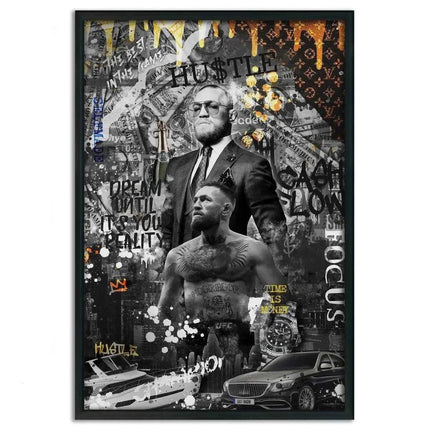 Conor Cash Flow - Leinwandbild Motivation (Canvas) kaufen bei Linkreich – Jetzt entdecken!