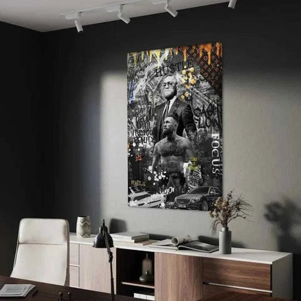 Conor Cash Flow - Leinwandbild Motivation (Canvas) kaufen bei Linkreich – Jetzt entdecken!