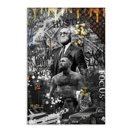 Conor Cash Flow - Leinwandbild Motivation (Canvas) kaufen bei Linkreich – Jetzt entdecken!