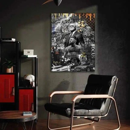 Conor Cash Flow - Leinwandbild Motivation (Canvas) kaufen bei Linkreich – Jetzt entdecken!