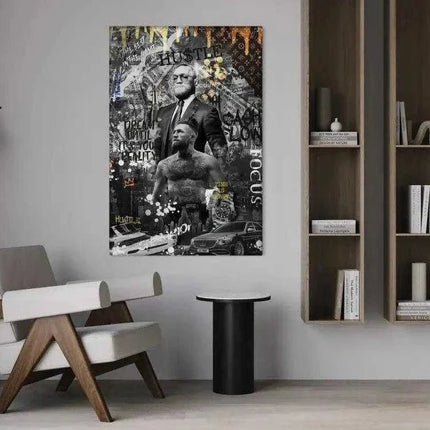 Conor Cash Flow - Leinwandbild Motivation (Canvas) kaufen bei Linkreich – Jetzt entdecken!