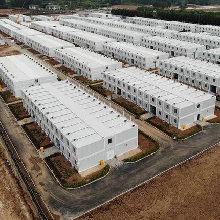 Aufbau des Faltcontainers, Schritt fuer Schritt