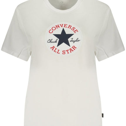 SEO. CONVERSE Damen T-Shirt – Kurzarm | T-Shirts online kaufen - Weiß Linkreich