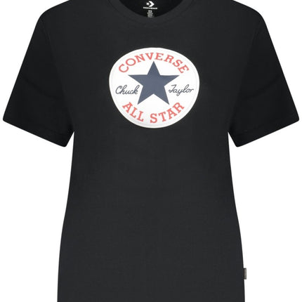 SEO. CONVERSE Damen T-Shirt – Kurzarm | T-Shirts online kaufen - Schwarz Linkreich