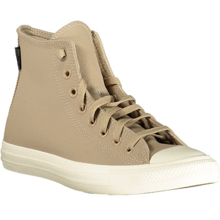 SEO. Converse Sneaker Herren in Beige – Hoher Sportschuh mit Tectuff-Material für Herbst/Winter - Beige Linkreich