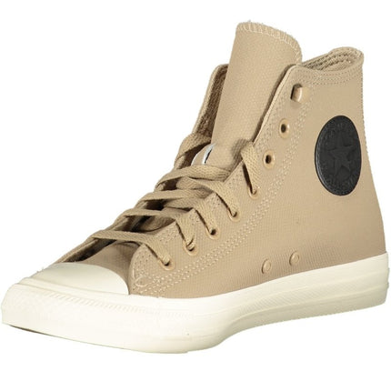 SEO. Converse Sneaker Herren in Beige – Hoher Sportschuh mit Tectuff-Material für Herbst/Winter - Beige Linkreich
