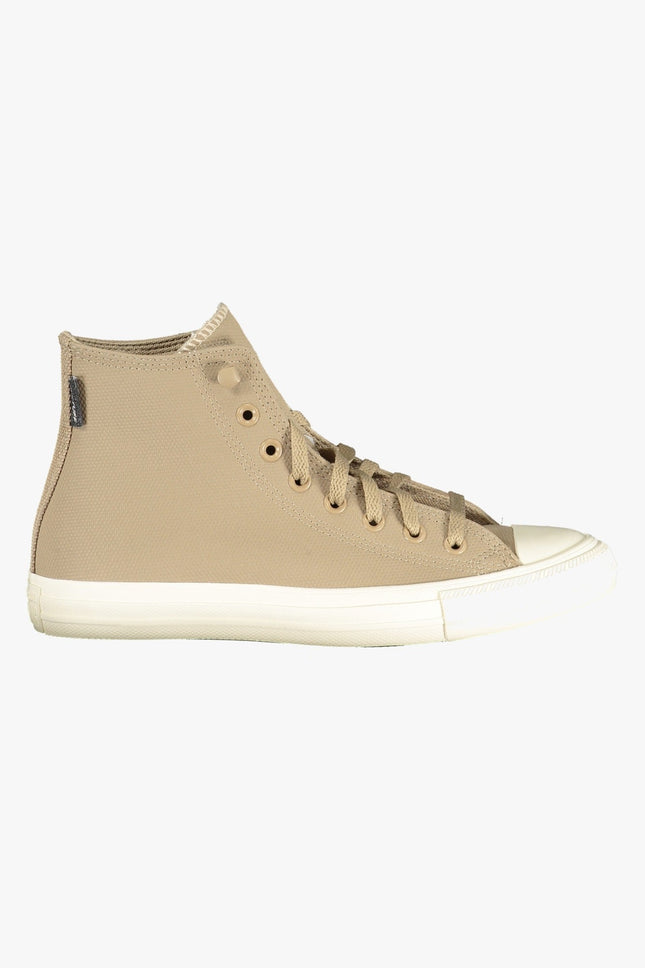 Converse Sneaker Herren in Beige – Hoher Sportschuh mit Tectuff-Material für Herbst/Winter