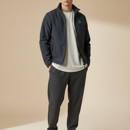 SEO. Core Softshell Jacke | Oeko-Tex 100 - Black 02 Linkreich