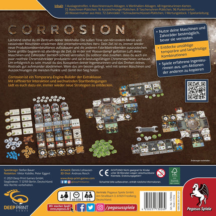 SEO. Corrosion (Deep Print Games) - Linkreich