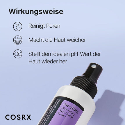 COSRX AHA/BHA Clarifying Treatment Toner 150 ml