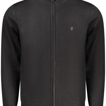 SEO. COVERI MOVING Cardigan Herren Schwarz – Strickjacke mit Reißverschluss für Herbst/Winter - Schwarz Linkreich