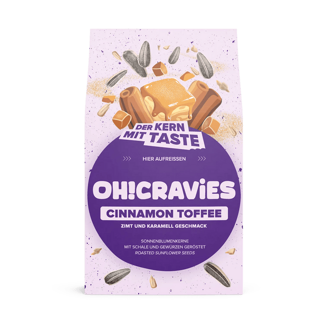 Cravies Snacks – Knusprige Sonnenblumenkerne in leckeren Sorten Lieferung 28.08. (Snacks) kaufen bei Linkreich – Jetzt entdecken!