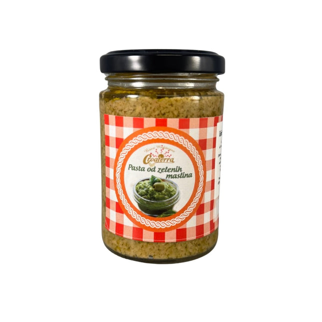 SEO. Croaterra Olivenpaste aus grünen Oliven 180g - Linkreich